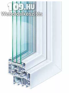 Műanyag ablak 3 rétegű